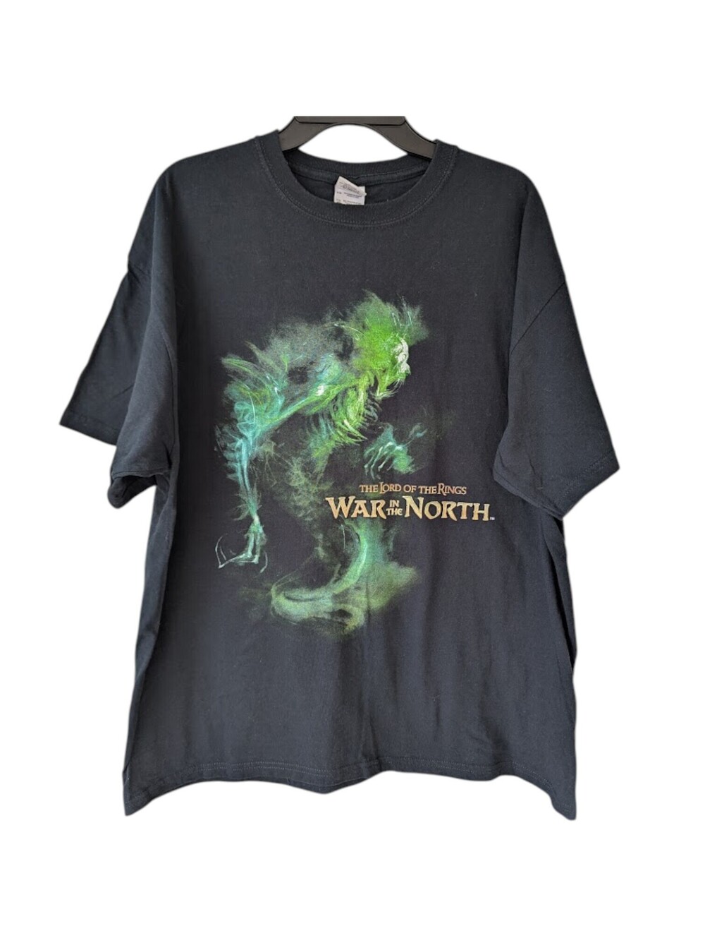 Vintage Y2K Lord of the Rings War in the North T-Shirt Mens XL Video Game 24x29